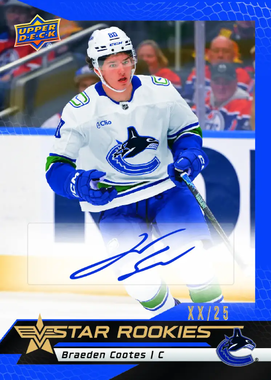 2025-26 Upper Deck Star Rookies Box