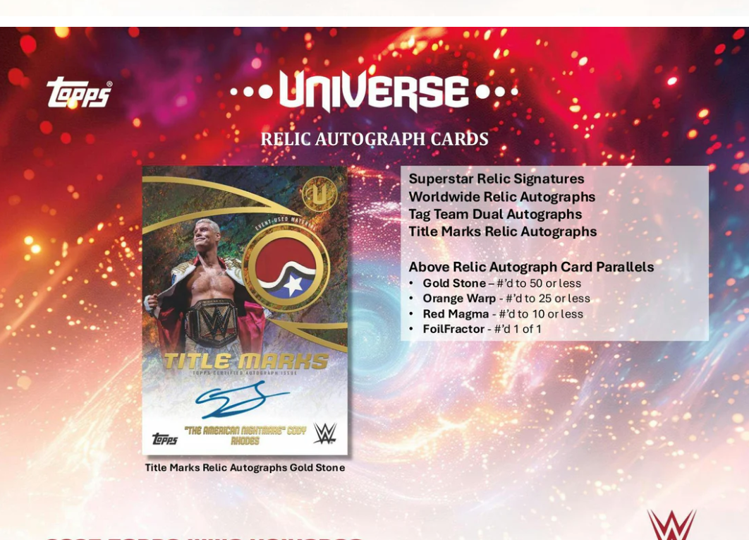 2026 Topps WWE Universe Value Box