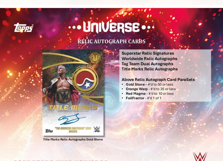 2026 Topps WWE Universe Value Box