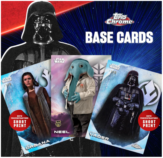 2025 Topps Chrome Star Wars Value Box