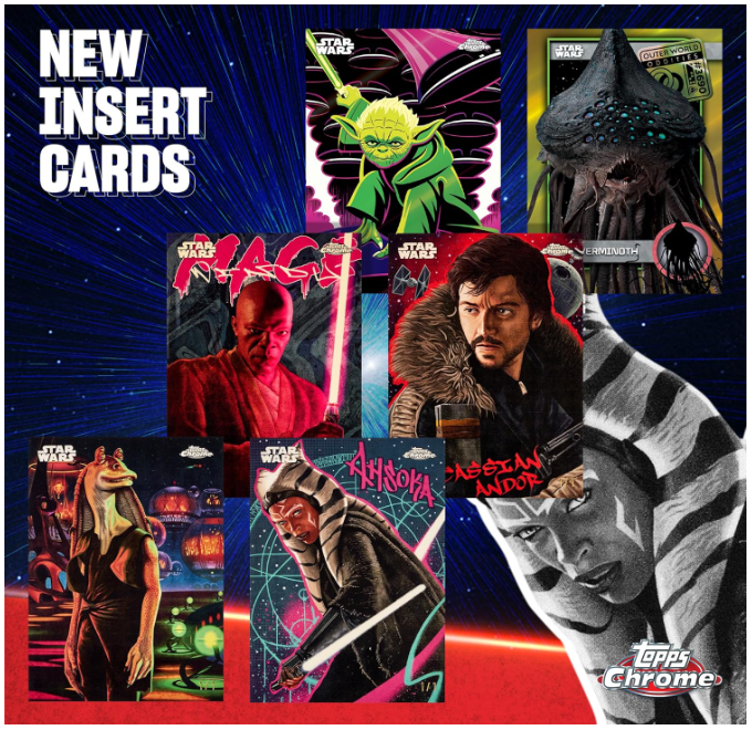2025 Topps Chrome Star Wars Value Box