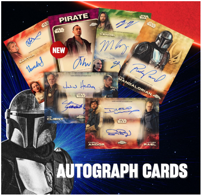 2025 Topps Chrome Star Wars Value Box