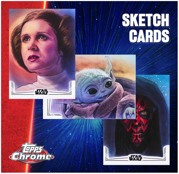2025 Topps Chrome Star Wars Value Box
