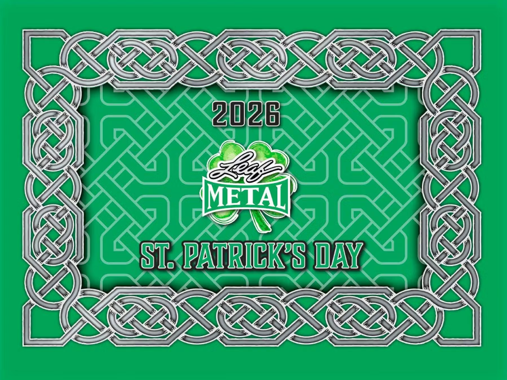 2026 Leaf Metal St. Patrick’s Day