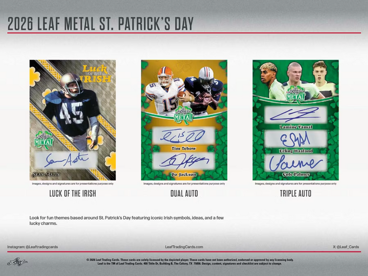 2026 Leaf Metal St. Patrick’s Day