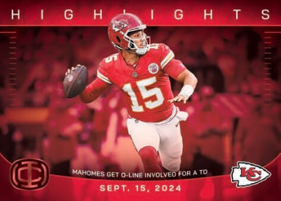 2025 Panini Authentically Mahomes Blaster