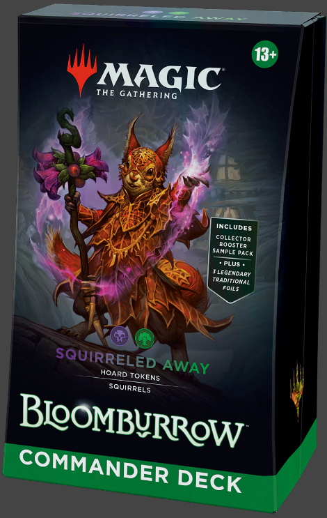 Magic the Gathering - Bloomburrow - Squirreled Away Commander Deck