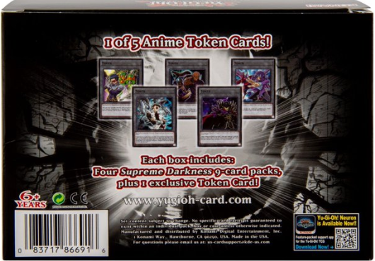 Yu-Gi-Oh! Trading Card Games Supreme Darkness Box