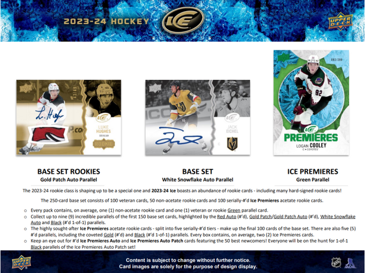 2023-24 Upper Deck Ice Hobby Box
