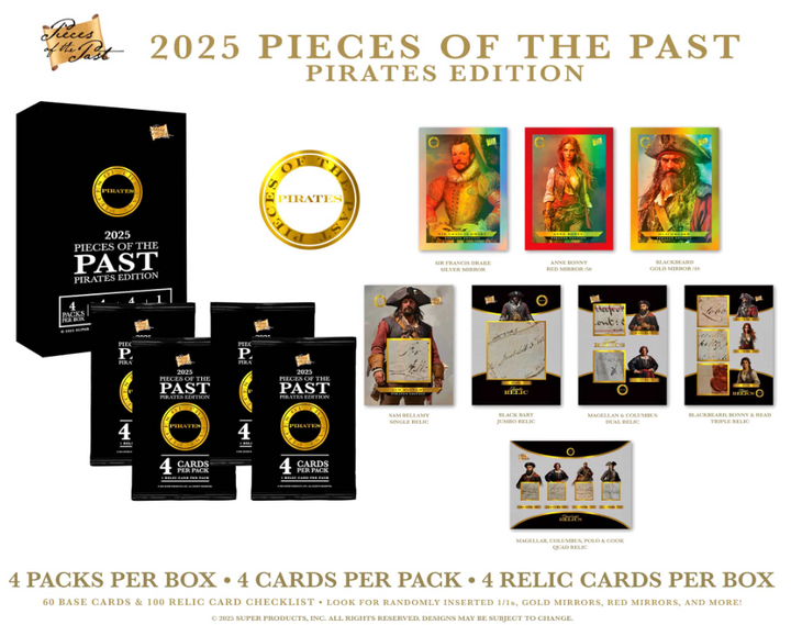 2025 Pieces Of The Past - Pirates Edition