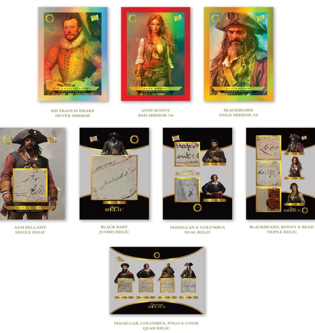 2025 Pieces Of The Past - Pirates Edition