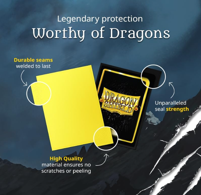 Dragon Shield 100 Matte Sleeves - Blue