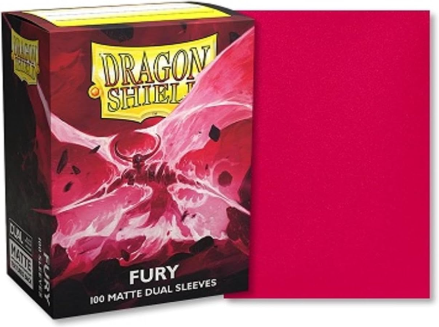 Dragon Shield 100 Matte Dual Sleeves - Fury