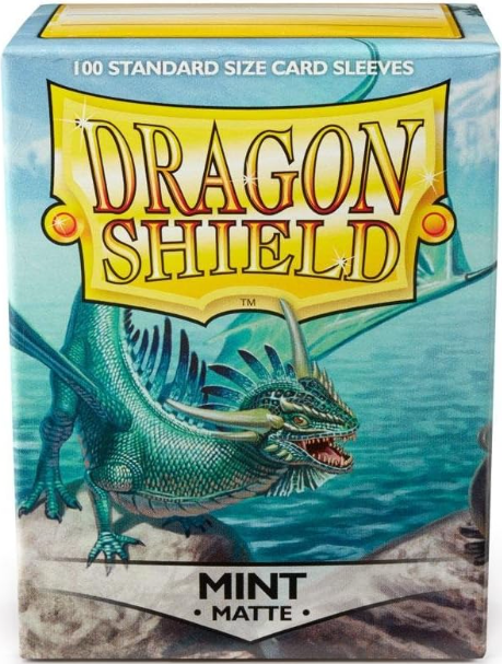 Dragon Shield 100 Matte Sleeves - Mint