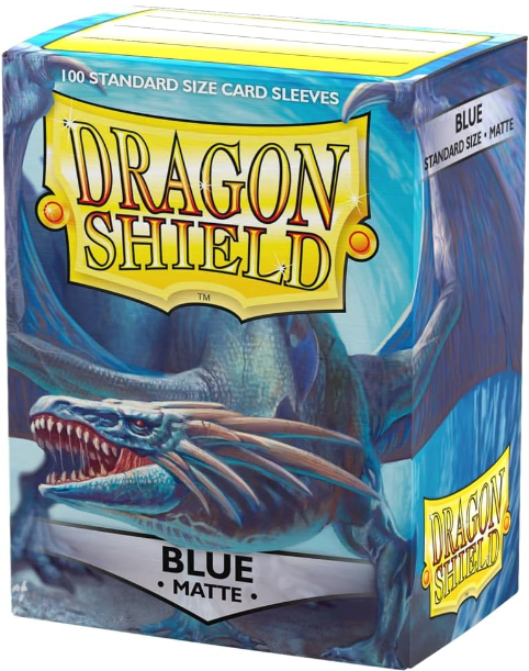 Dragon Shield 100 Matte Sleeves - Blue