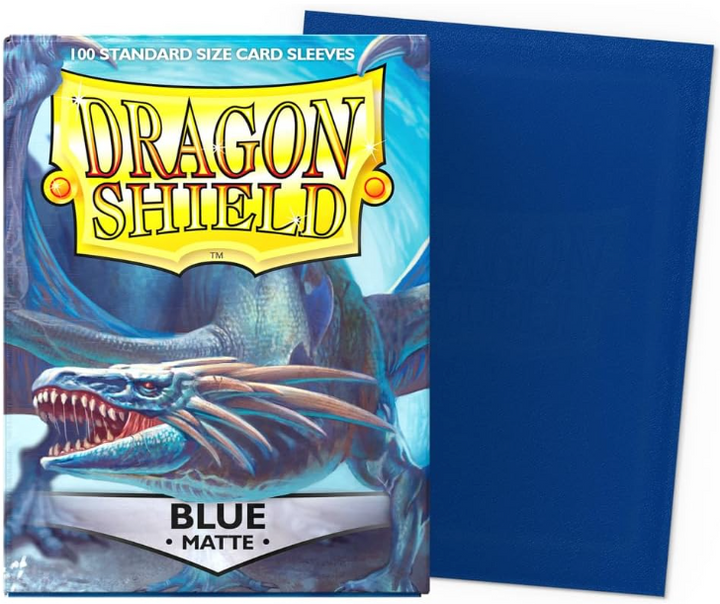 Dragon Shield 100 Matte Sleeves - Blue
