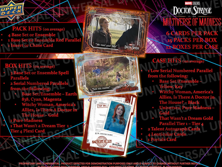 Upper Deck Marvel - Doctor Strange in the Multiverse of Madness Pack