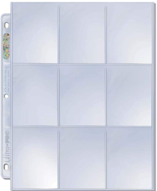 Ultra PRO Platinum Series: 9 Pocket Pages