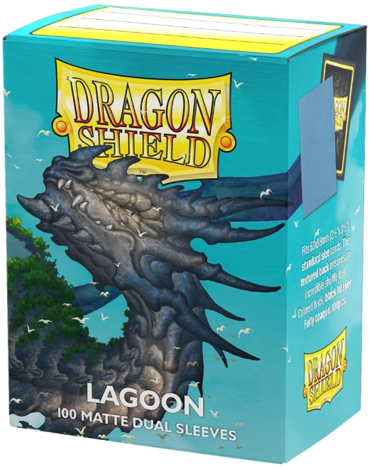 Dragon Shield 100 Matte Dual Sleeves - Lagoon