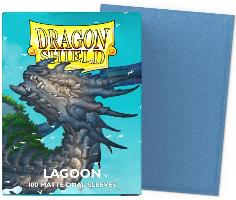 Dragon Shield 100 Matte Dual Sleeves - Lagoon