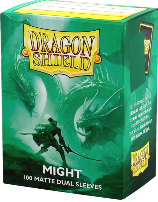 Dragon Shield 100 Matte Dual Sleeves - Might