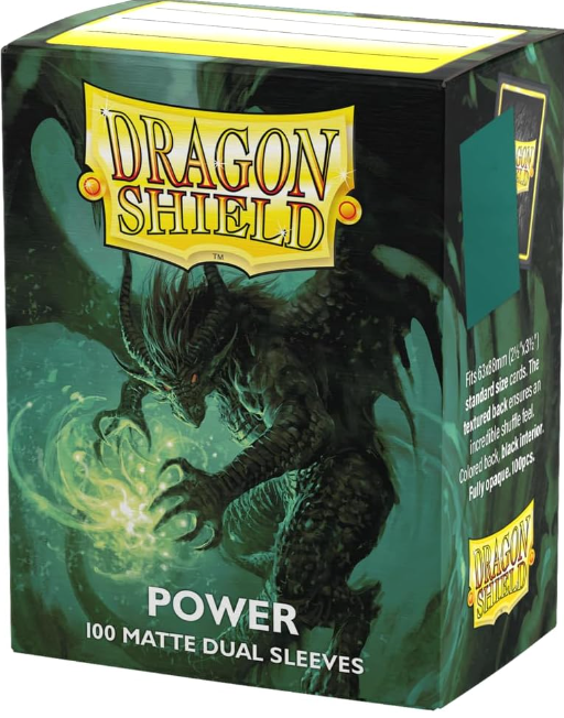 Dragon Shield 100 Matte Dual Sleeves - Power