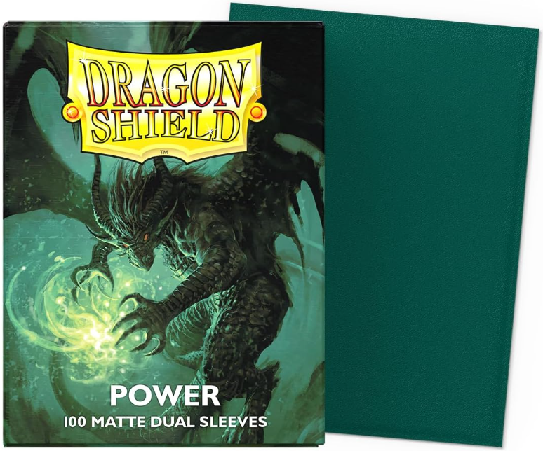 Dragon Shield 100 Matte Dual Sleeves - Power