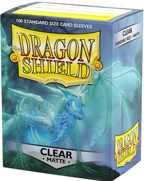Dragon Shield 100 Matte Sleeves - Clear