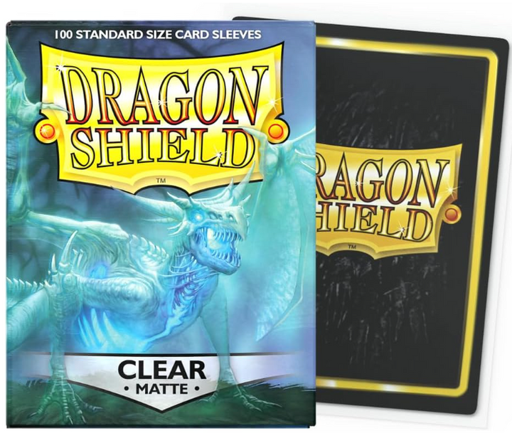 Dragon Shield 100 Matte Sleeves - Clear