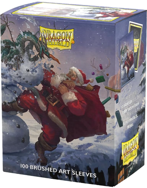 Dragon Shield 100 Brushed Art - Santa