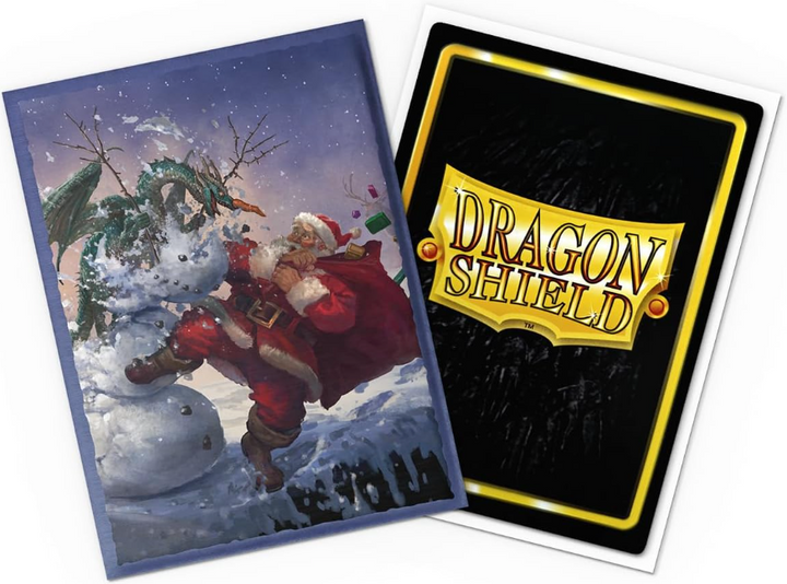 Dragon Shield 100 Brushed Art - Santa