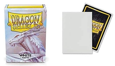 Dragon Shield 100 Matte Sleeves - White
