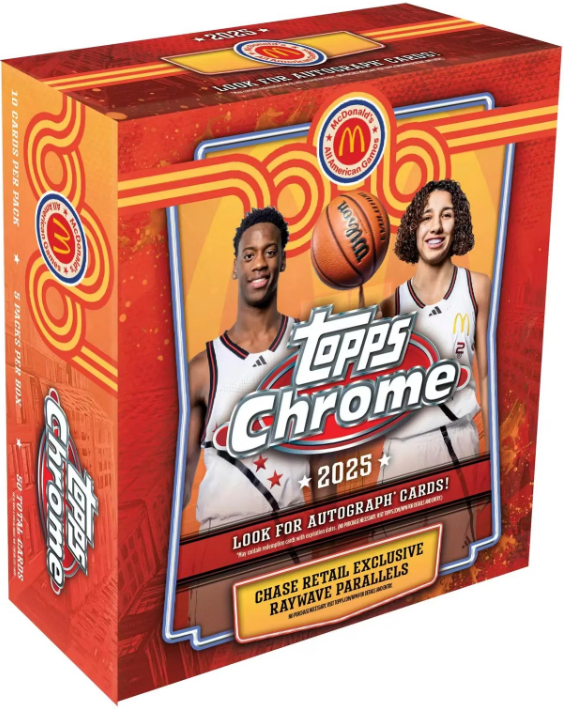 Topps Chrome McDonalds All American Basketball Mega Box