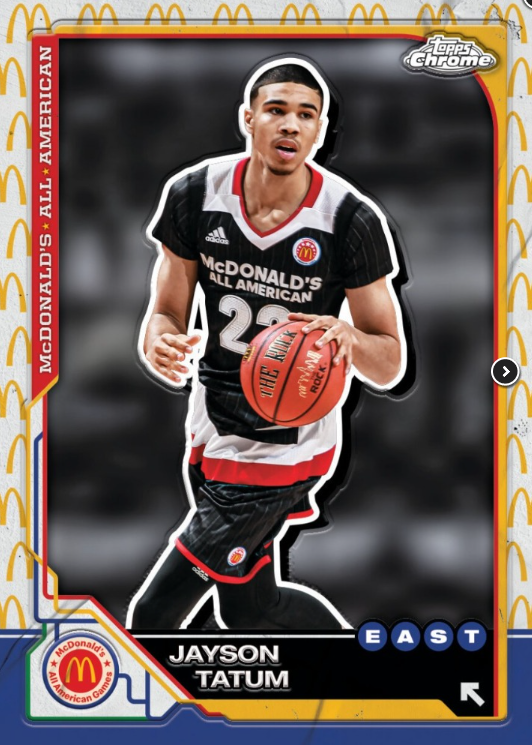 Topps Chrome McDonalds All American Basketball Mega Box