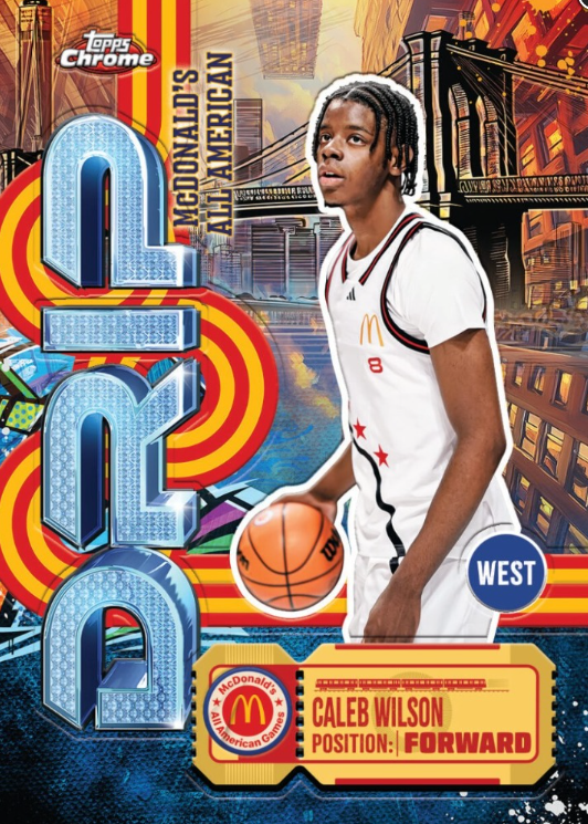 Topps Chrome McDonalds All American Basketball Mega Box