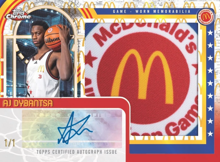 Topps Chrome McDonalds All American Basketball Mega Box