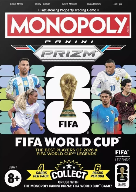 2026 Panini Prizm Soccer Blaster - Monopoly