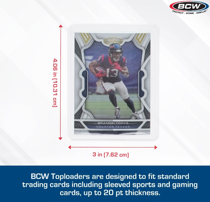 BCW Toploader Card Holder - Standard (35 pt)