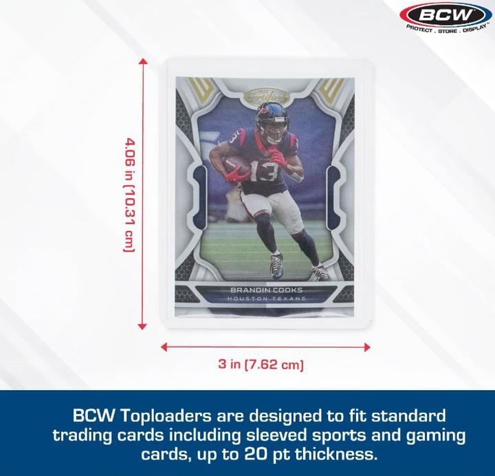 BCW Toploader Card Holder - Standard (35 pt)