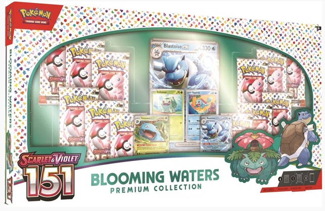 Pokémon 151 TCG: Blooming Waters Premium Collection