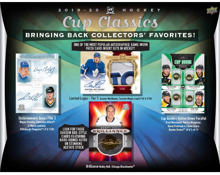 2019-20 Upper Deck The Cup Hockey Hobby Box