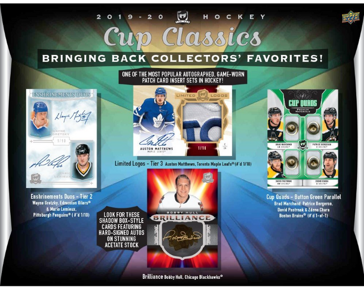 2019-20 Upper Deck The Cup Hockey Hobby Box