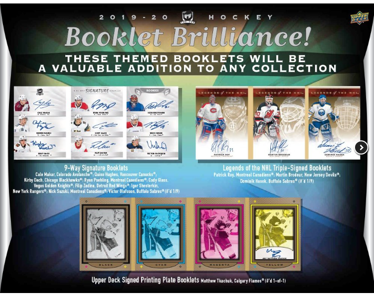 2019-20 Upper Deck The Cup Hockey Hobby Box