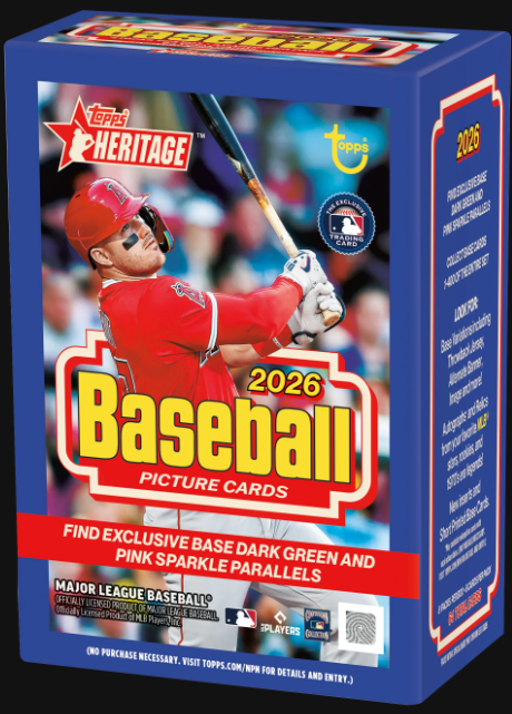 2026 Topps Heritage Baseball - Value Box