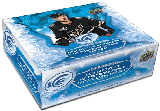 2022-23 UPPER DECK ICE HOCKEY HOBBY BOX