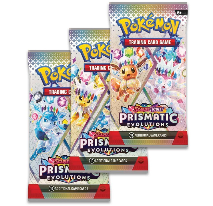 Prismatic Evolutions Tech Sticker Collection