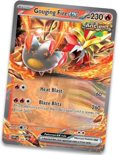 Pokémon TCG: Paradox Destinies Tin (Gouging Fire ex)