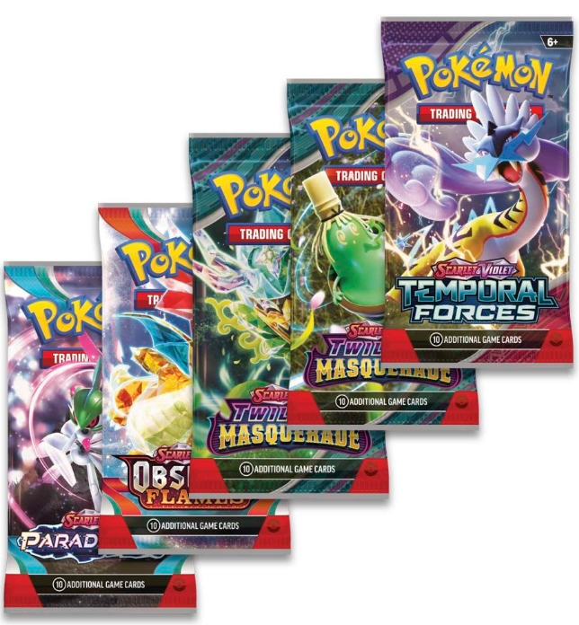 Pokémon TCG: Paradox Destinies Tin (Gouging Fire ex)