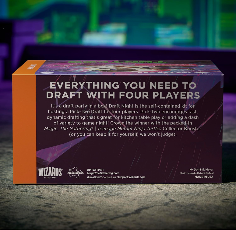 Magic: The Gathering | Teenage Mutant Ninja Turtles - Draft Night | Collectible Trading Card Game