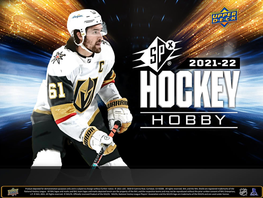 2021-22 Upper Deck SPx Hockey Hobby